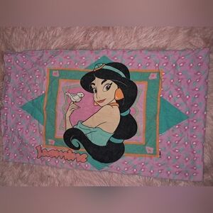 Vintage Disney Aladdin Jasmine Pillowcase